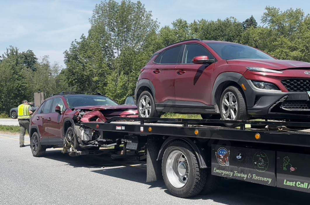 No injuries after crash in Colchester near Interstate 89 Exit 17 SB