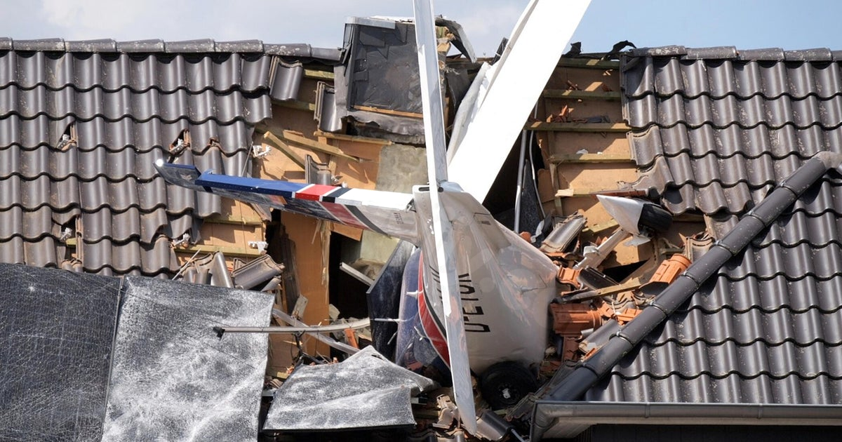 Small plane crashes into family home in Germany, killing at least 1