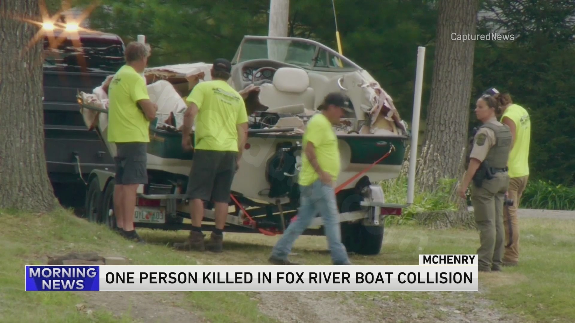 1 killed, 2 injured in boat crash on Fox River near McHenry, according to authorities