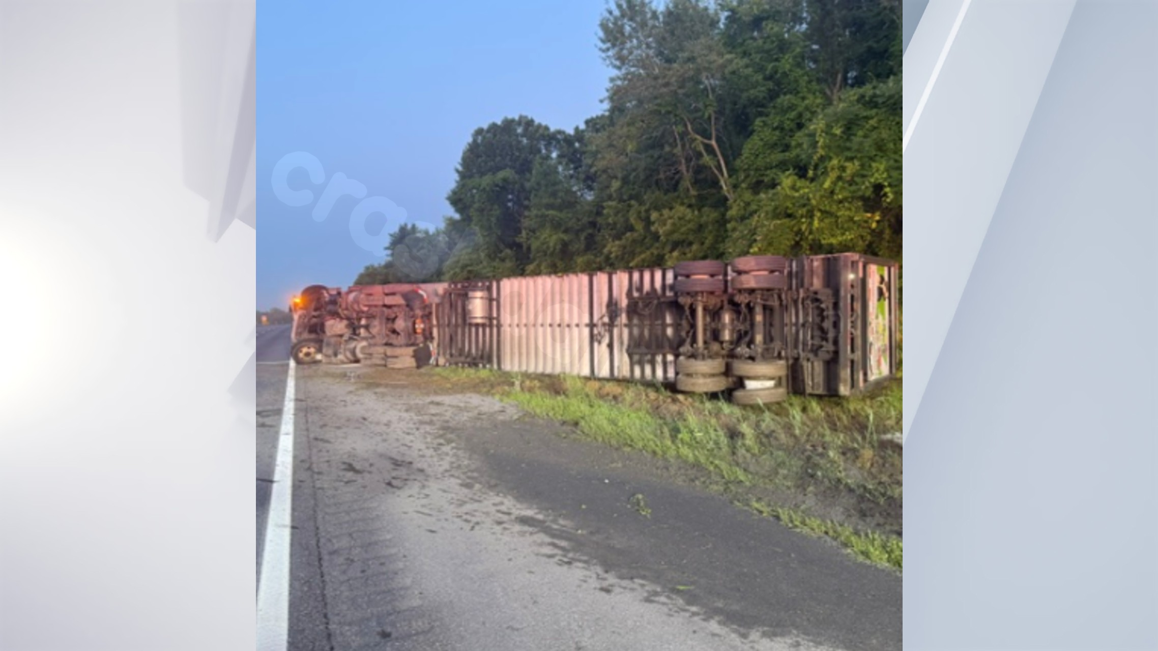 3 injured following wrong-way crash on Thruway in Albany County