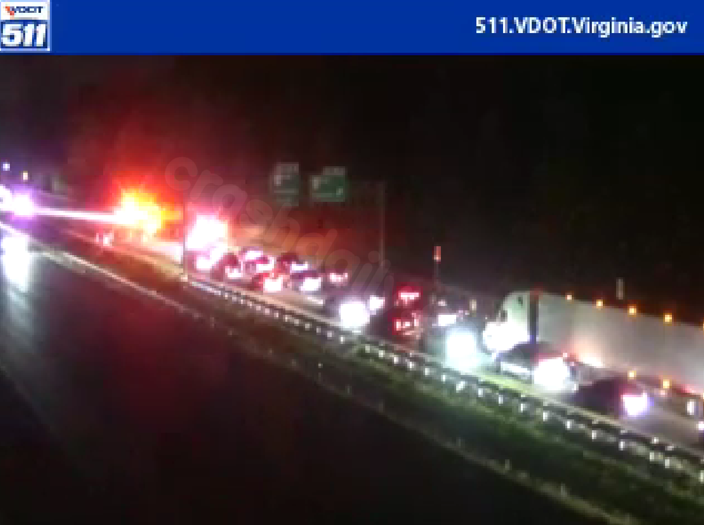 Multi-vehicle crash along I-95 causes significant delays in Ashland