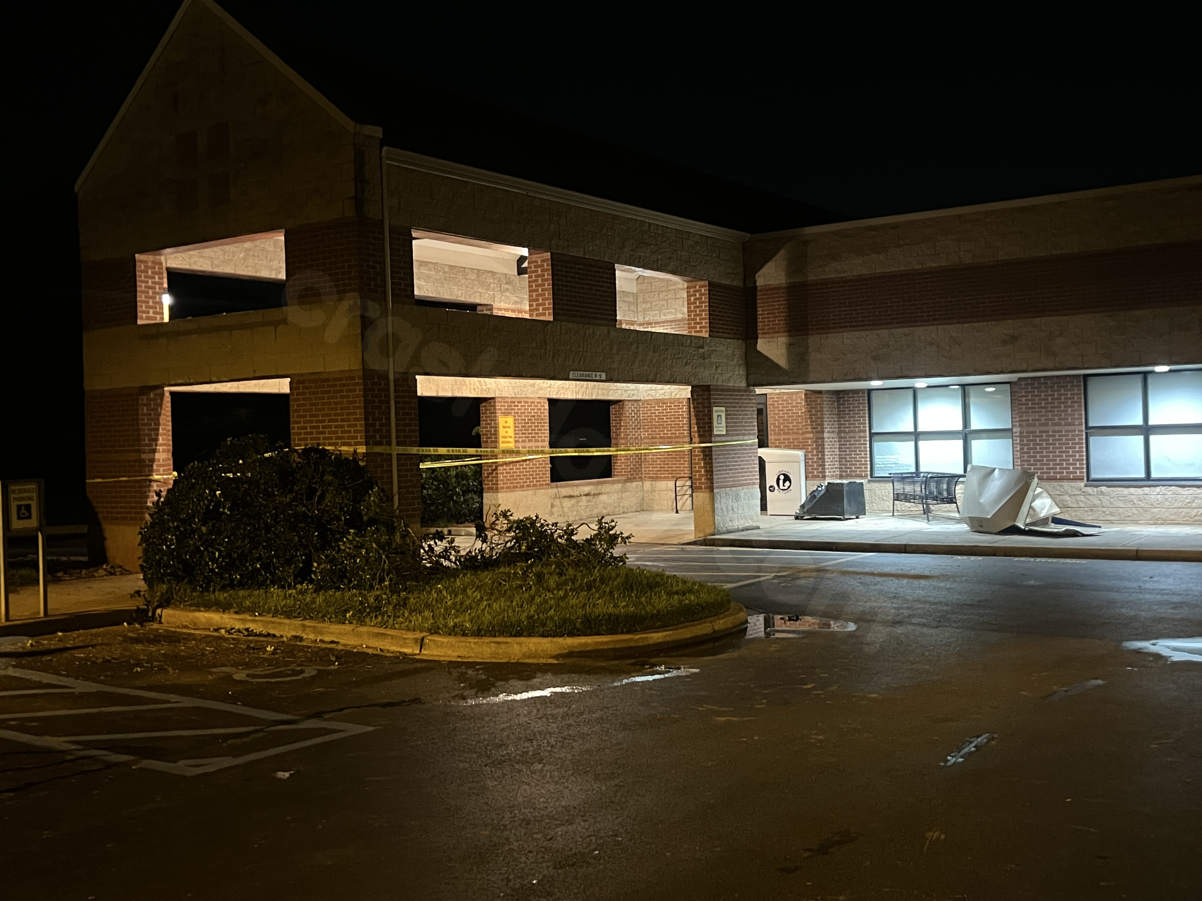 Car crashes into Greenville library
