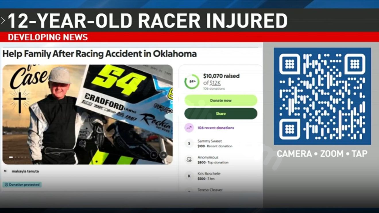 Child critically injured in junior sprint heat race crash in Oklahoma City