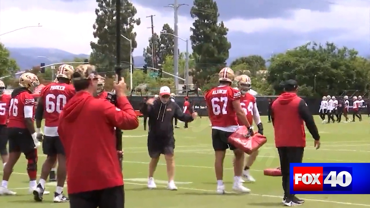 Chris Foerster leads day one of 49ers training camp as Shanahan recovers from car crash