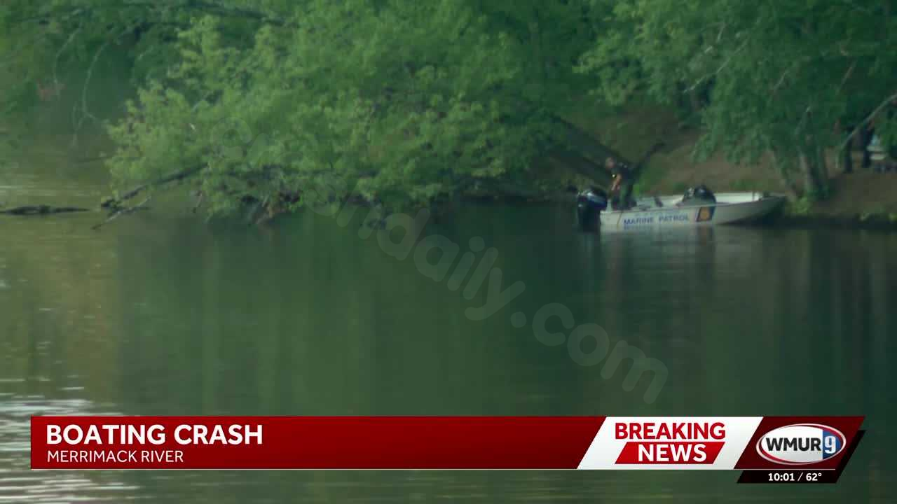 Investigation underway after boating crash on Merrimack River, officials say