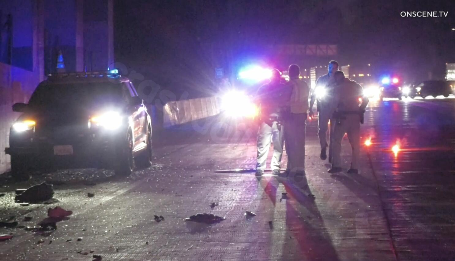 L.A. firefighters mourn colleague killed in highway collision with semi truck
