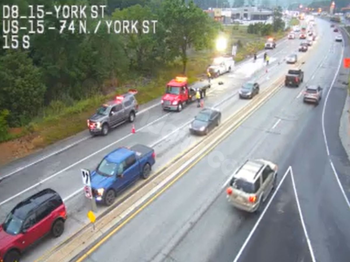 Update: Route 15 lanes reopen after crash causes major delays
