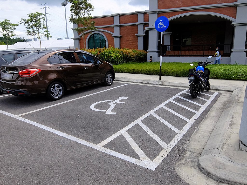 Disabled parking
