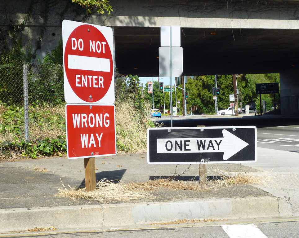 Wrong-way driving